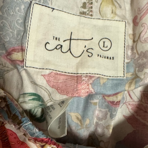The Cat's Pajamas Floral Women's Pajama Set - Picture 3 of 6